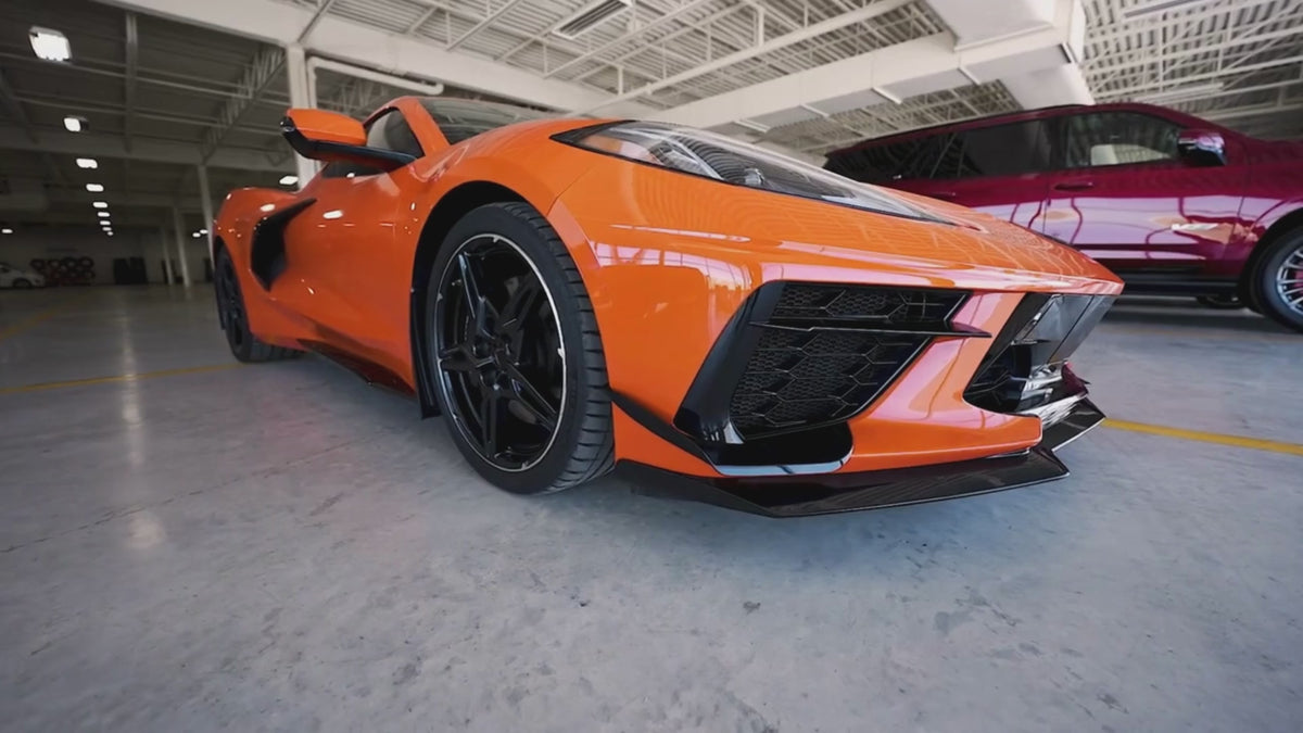 Z06 Canards | Carbon Flash Metallic Black | C8 Corvette Stingray | ACS ...
