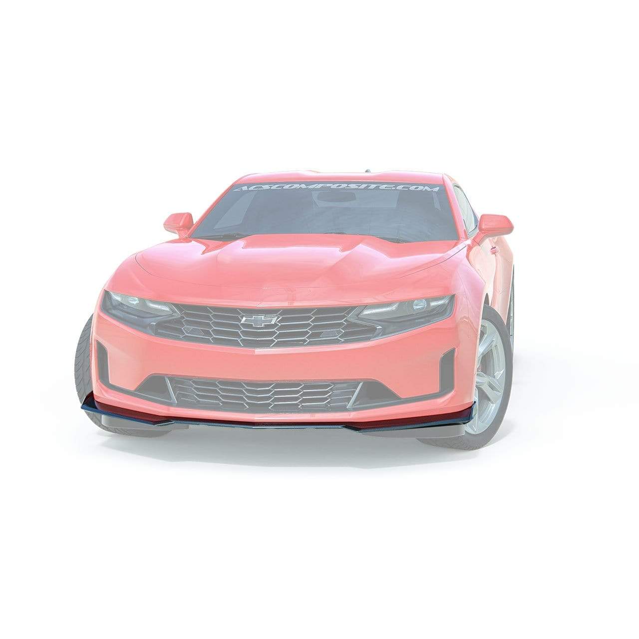 ACS 1LE Splitter 2.0 for Camaro SS 2019-23 [48-4-109]SBK - Front View
