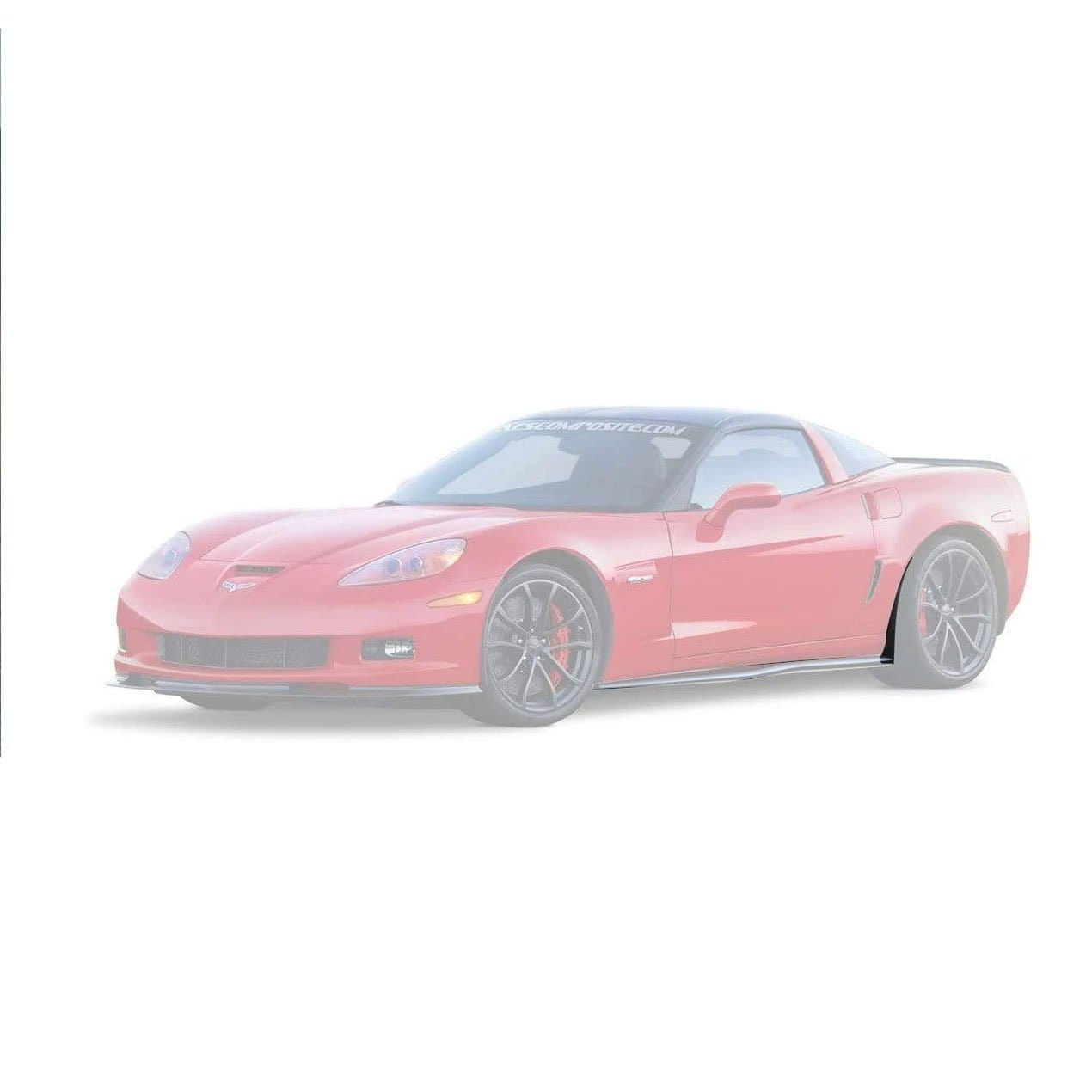 ACS Composite Z06 GS Rear Wheel Deflectors in Satin Black [27-4-027]SBK - Protects Corvette's bodywork and adds style