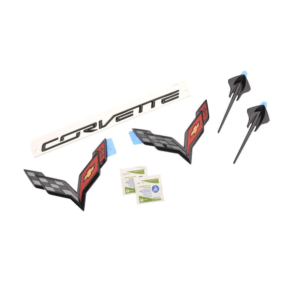 Carbon Flash Stingray Emblem Kit for C7 Corvette [45-4-130|45-4-134|45-4-133]CFZ