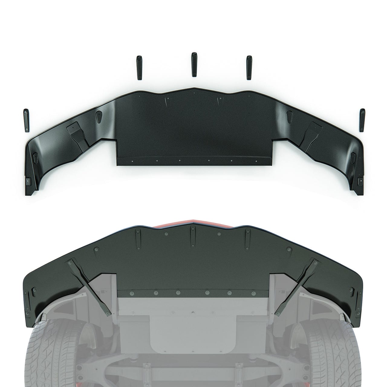 ACS Composite C7 ZR1 Front Splitter in Carbon Flash Metallic Black for C7 Corvette Z06, Grand Sport, & Stingray | SKU nan.