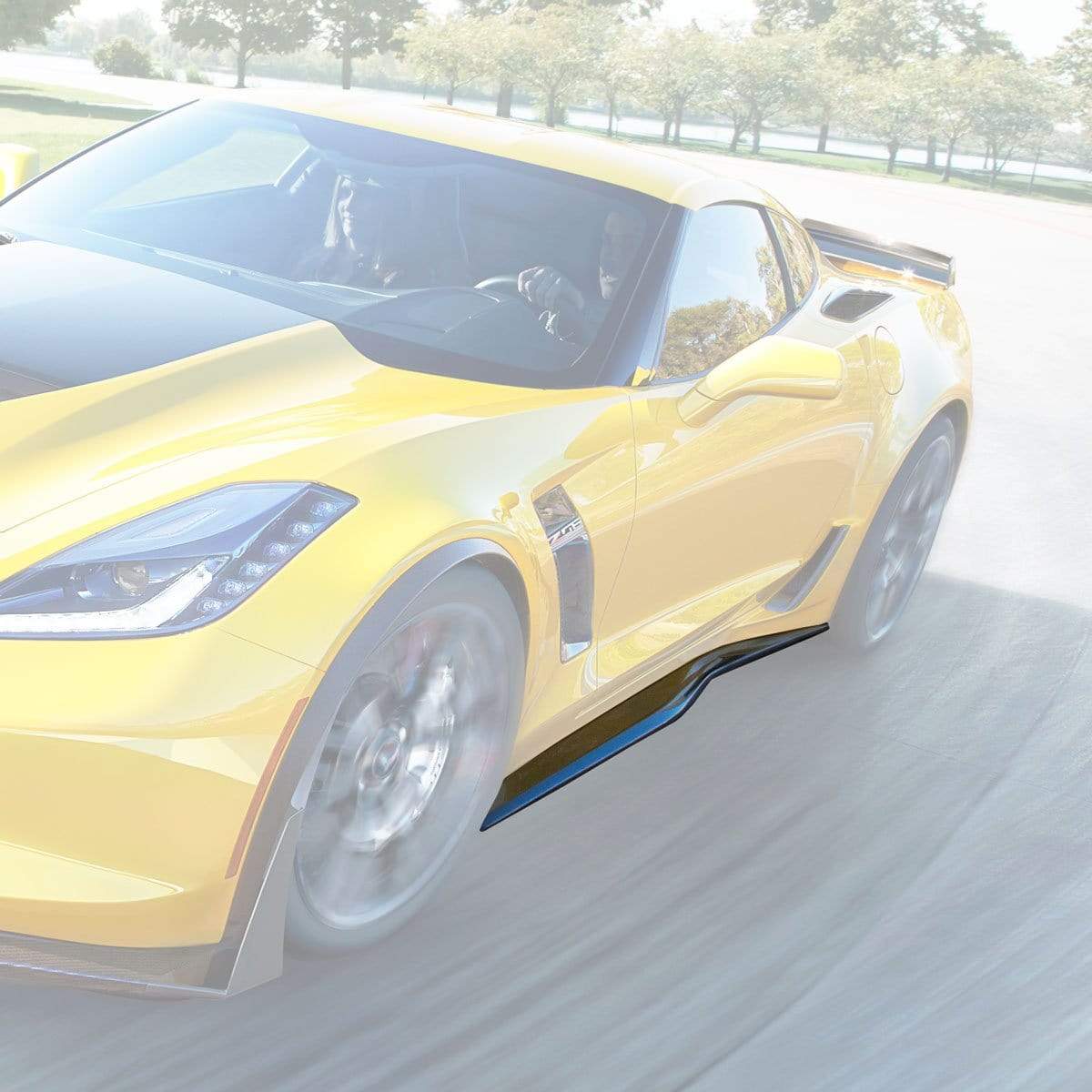 Side Rockers | Carbon Fiber | C7 Corvette Z06, Grand Sport, & Stingray ...