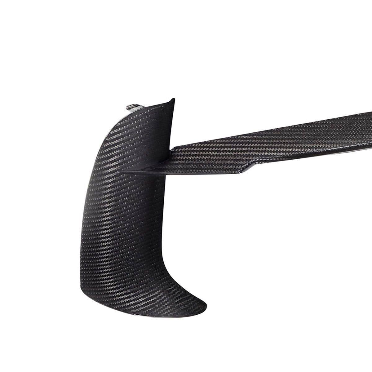 ACS Composite C8 Carbon Fiber Bumper Inserts [50-8-039] for Corvette Stingray - Front view of black carbon fiber bumper insert with honeycomb pattern.