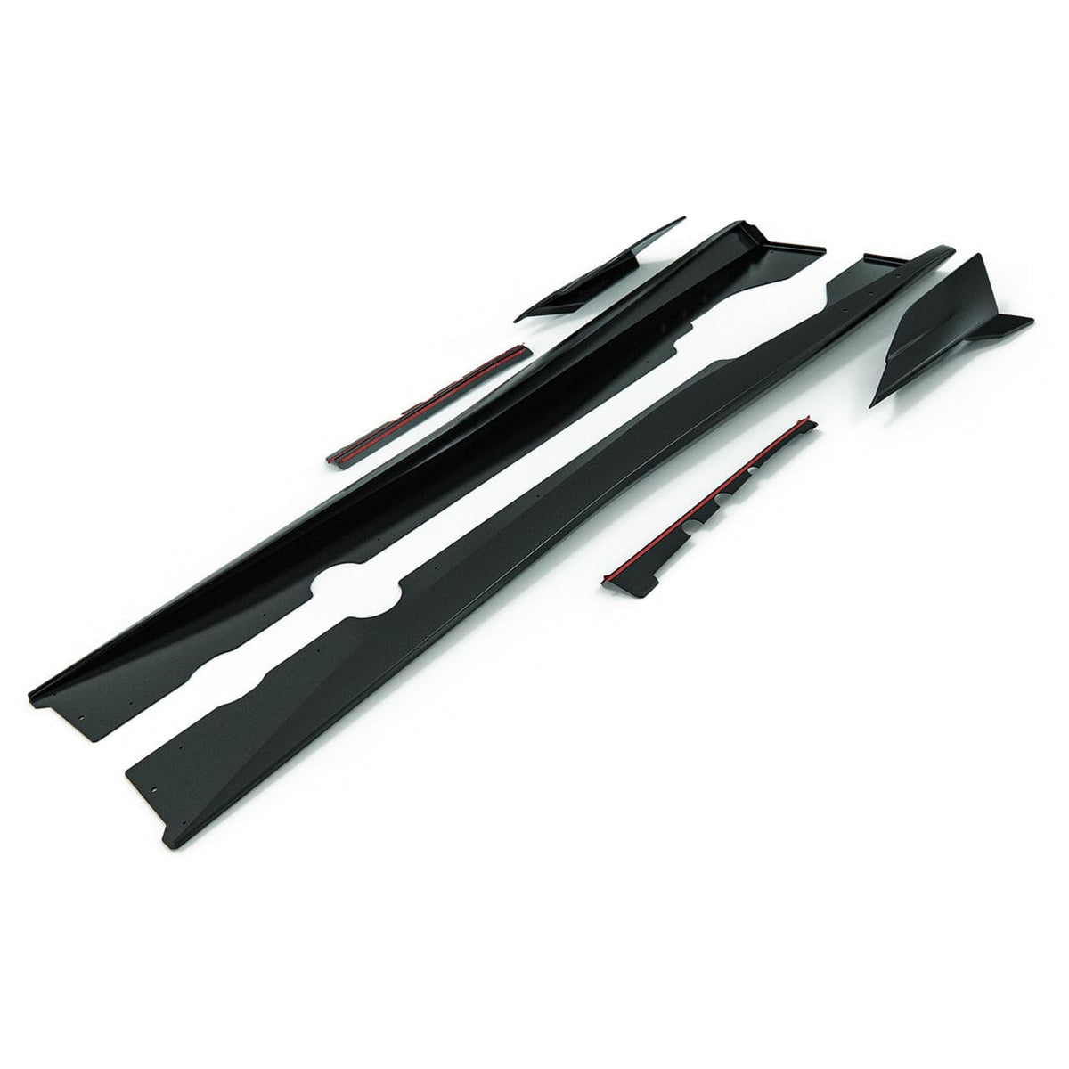 7VM Side Rockers | Carbon Flash Black | C8 Corvette Stingray | ACS ...
