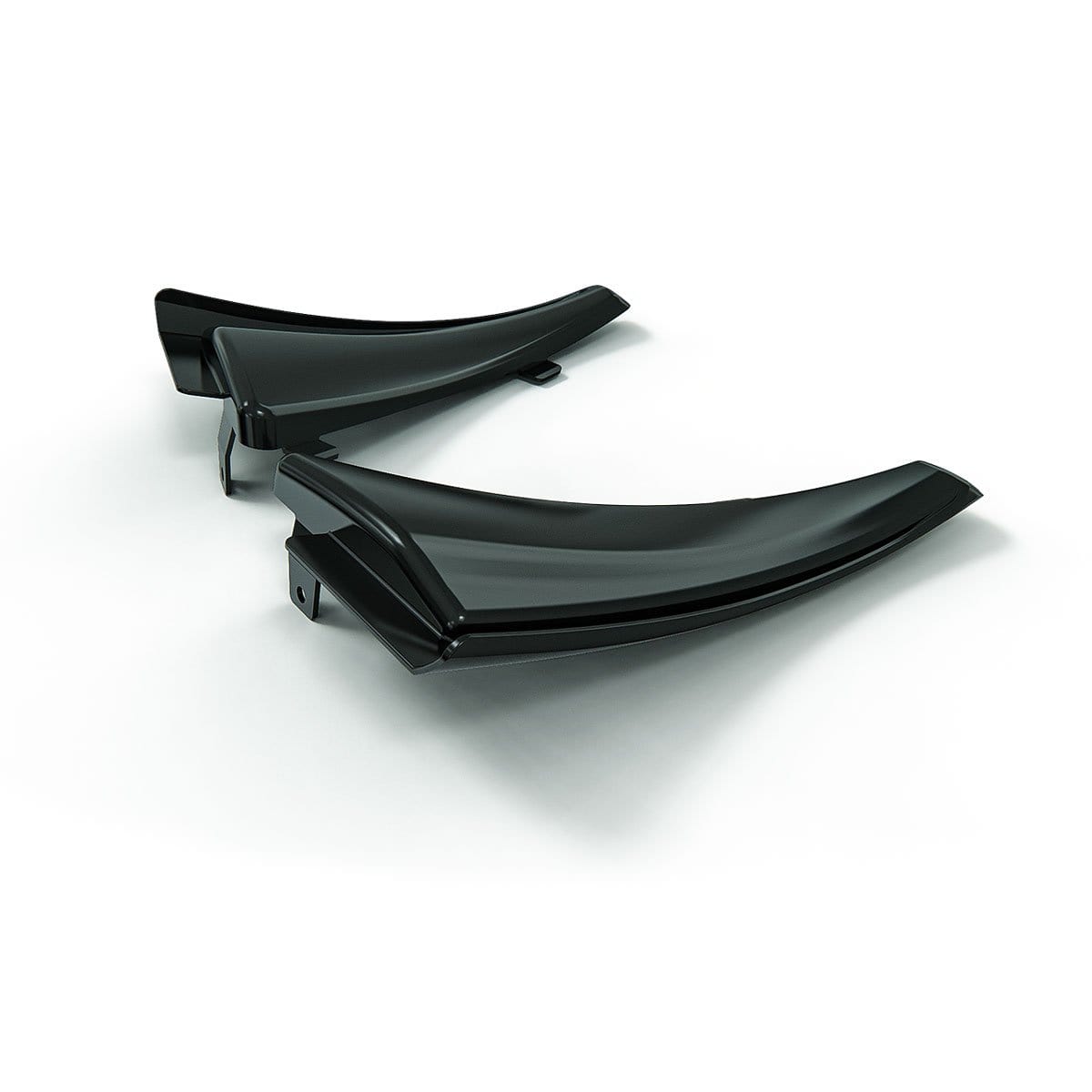 ACS C8 Rock Guards in Carbon Flash Black [50-4-041|50-4-043]CFZ protect Corvette from rock chips. Easy installation, no drilling or tape needed. Optional trim tool set available.