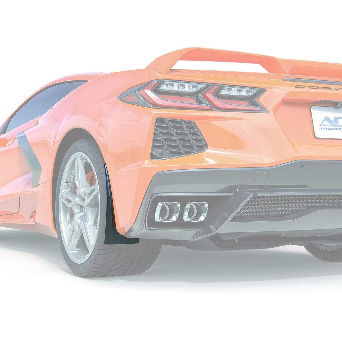 Rock Guards | Carbon Flash Black | C8 Corvette Stingray | ACS