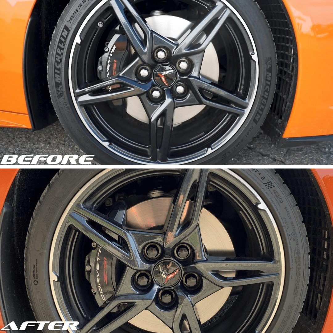 C8 Corvette Black Wheel Lug Nut Set with Optional Socket Set and Center Cap Replacement | ACS Composite | SKU nan