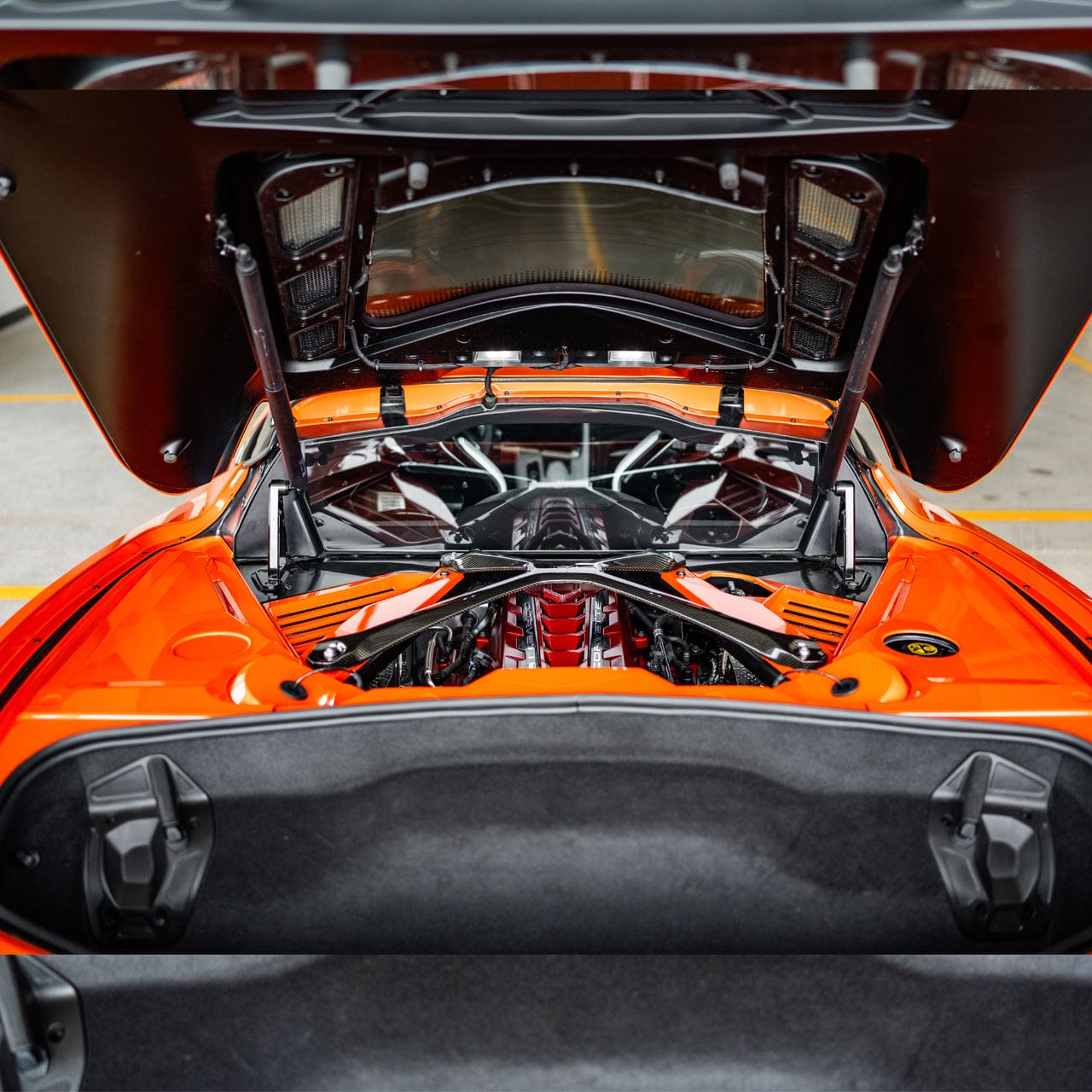 Sebring Orange ACS Engine Compartment Overlay | 50-4-118