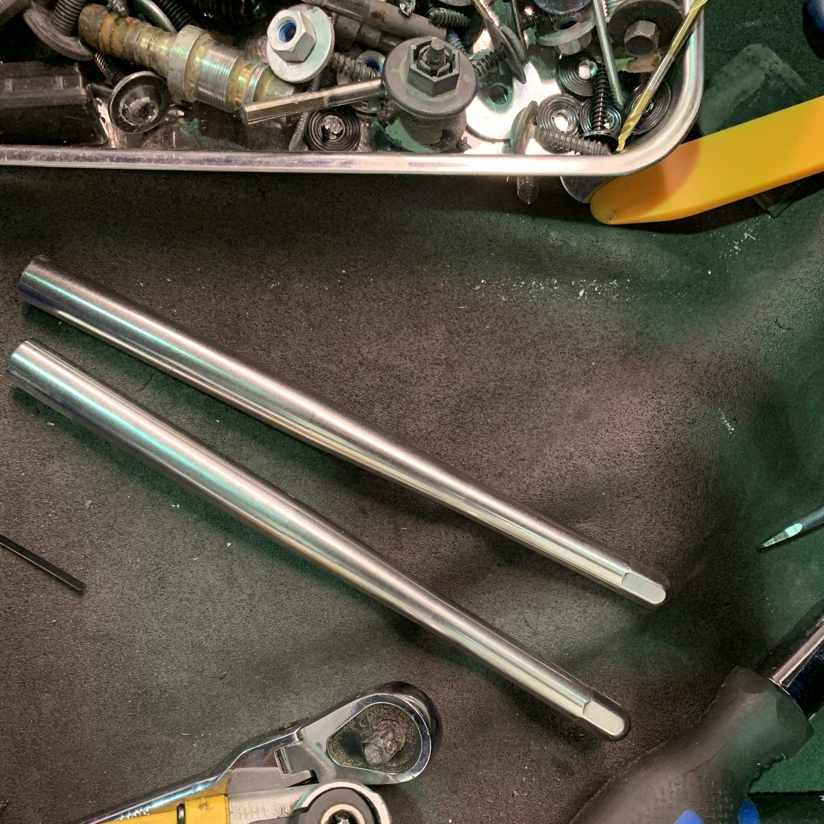 C7 Corvette Stainless Steel Wheel Hanger Stud Extender Pilot Guides