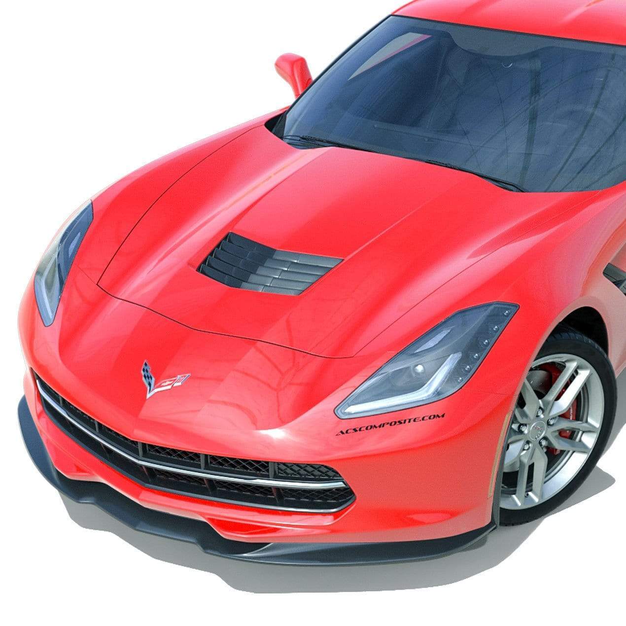 ACS-C7 Front Splitter | C7 Corvette Z06, Grand Sport & Stingray 