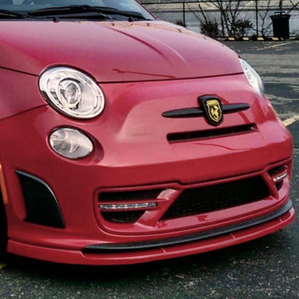 ACS Composite Bumper Grill Insert for Fiat 500 Abarth [40-4-038]PRM - Enhances airflow and appearance of Abarth with Cavallino Grill Insert.