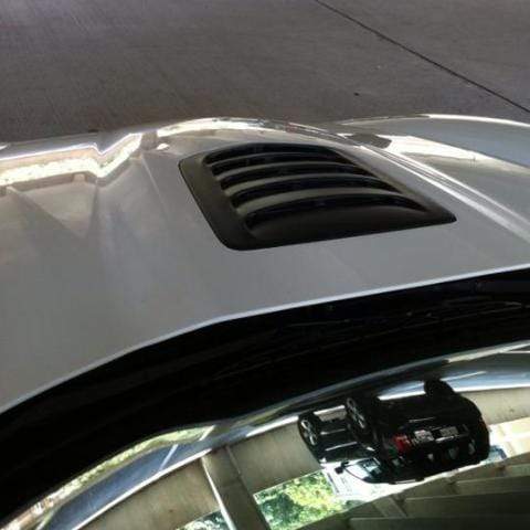 C6 ZR1 Hood with Polycarbonate Window and Insert, SKU 27-4-003 PRM 27-4-013