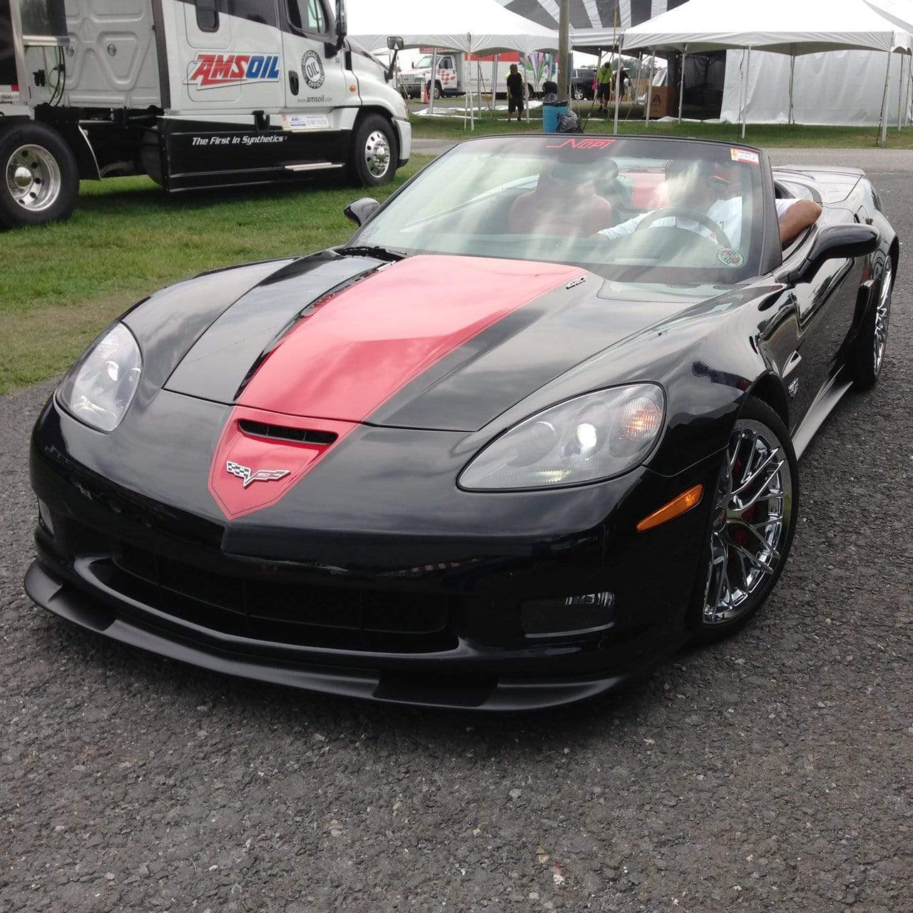 ACS Composite C6 ZR1 Smooth Hood (No Center Window) for improved style and extra clearance, SKU 27-4-001 PRM.