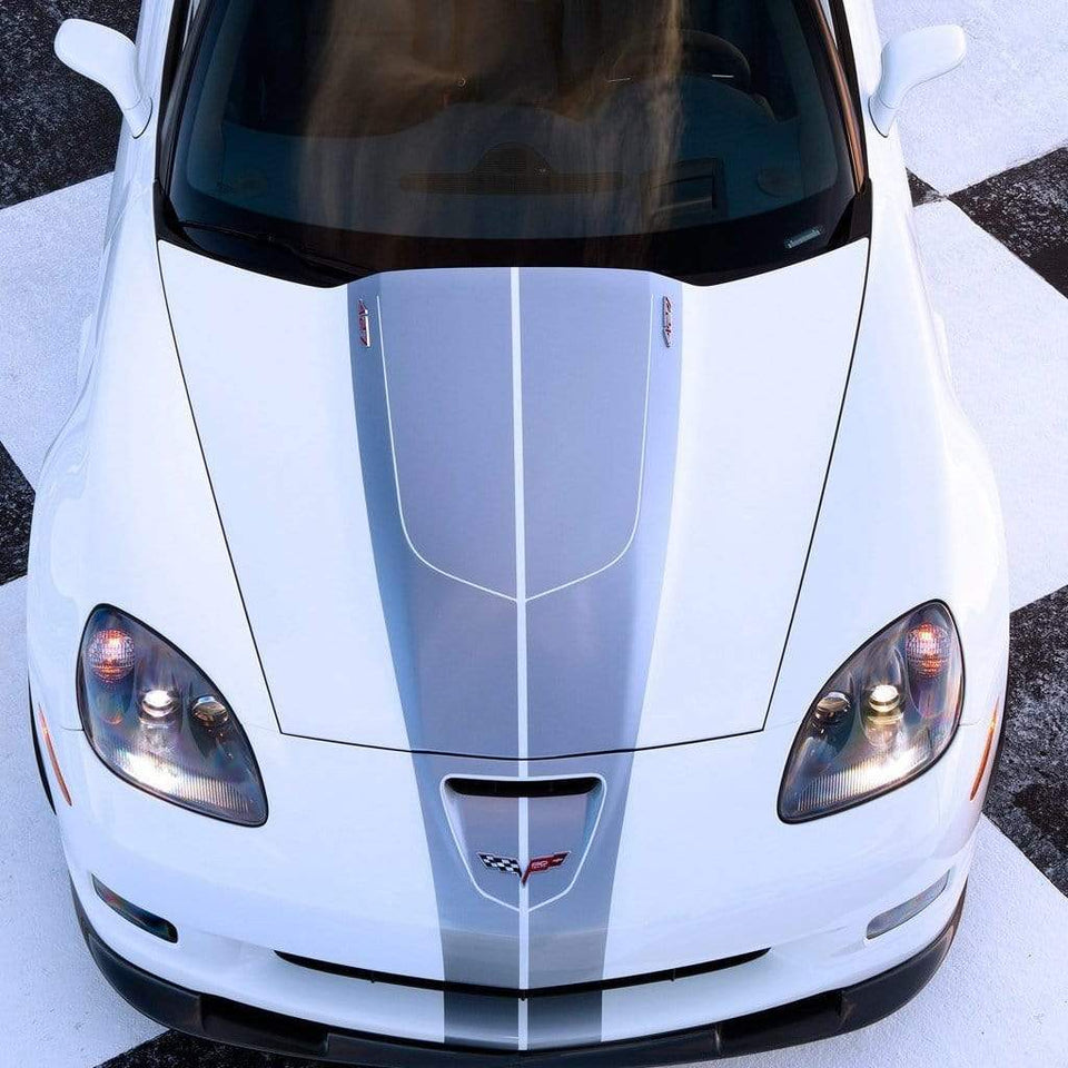 ACS Composite C6 ZR1 Smooth Hood (No Center Window) for Corvette SKU