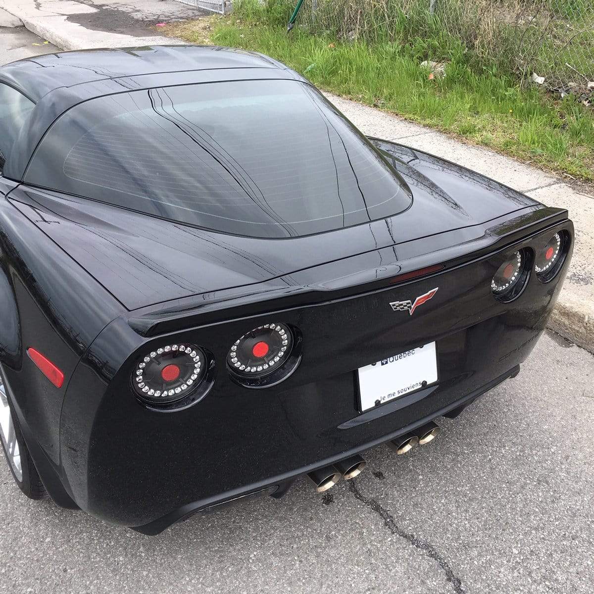 ACS Composite C6 ZR1 Spoiler for C6 Corvette 2005-2013 | SKU 27-4-047: Enhances downforce for improved track performance and creates an aggressive, racing-inspired aesthetic.