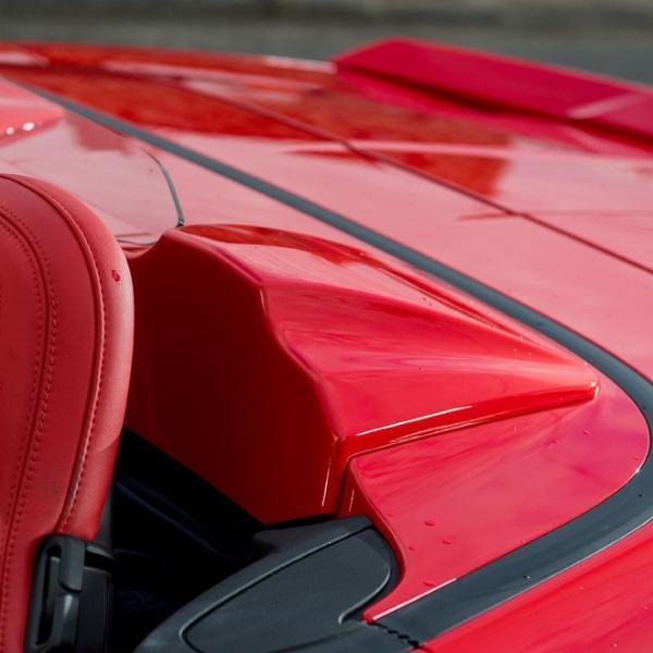 C7 Corvette Speedster Tonneau Insert w/ Windscreen in Primer - Reduces Air Turbulence - ACS Composite - 45-4-119 PRM Tonneau