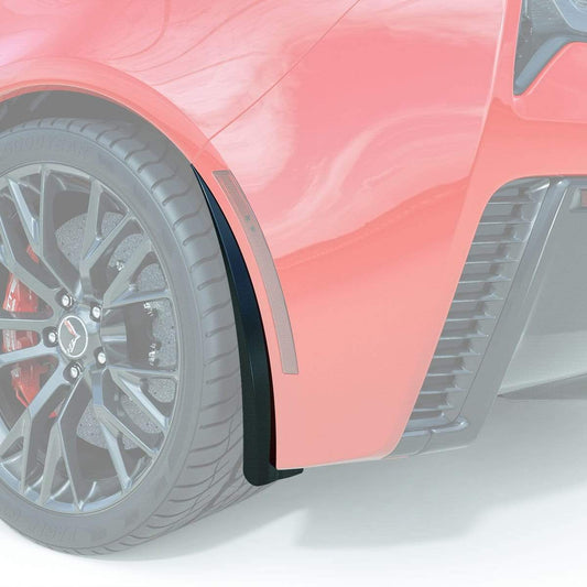 ACS Composite C7 XL Rear Wheel Rock Guards in Carbon Flash for Corvette ZR1, Z06, Grand Sport, & Stingray - SKU [45-4-193]CFZ.