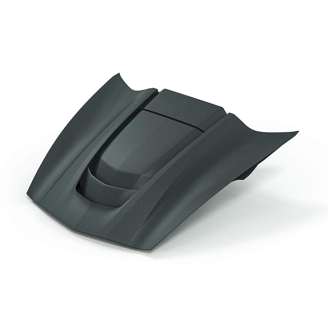 ACS Composite C7-ZR1 Hood for Chevrolet Corvette C7, SKU 45-4-203, with vented extractor system and improved cooling capacity.