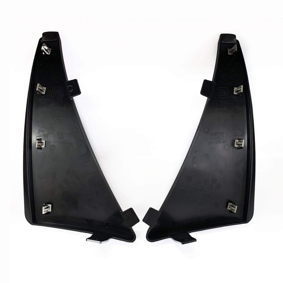 ACS Composite C8 Splash Guards Mudflaps [504001504003]CFZ for