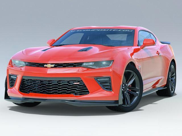 ACS Camaro SS Aeropack with Splitter, Rockers, and Optional Spoiler [48-4-001|48-4-009|48-4-005|48-4-013]GBA.