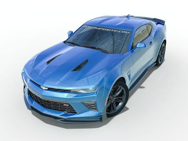 ACS Camaro SS Aeropack with Splitter, Rockers, and Optional Spoiler [48-4-001|48-4-009|48-4-005|48-4-014]GBA.