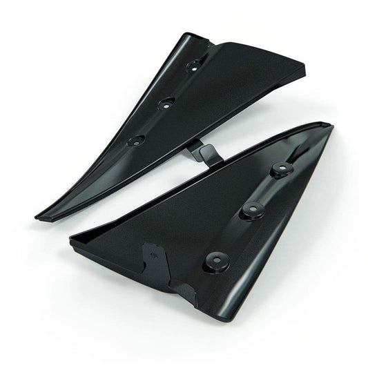 ACS Composite Enhanced Front Splash Guards for C7 Corvette [45-4-063]TXT - Textured Black finish, extended coverage for superior protection, matches GM trim pieces, quick installation.
