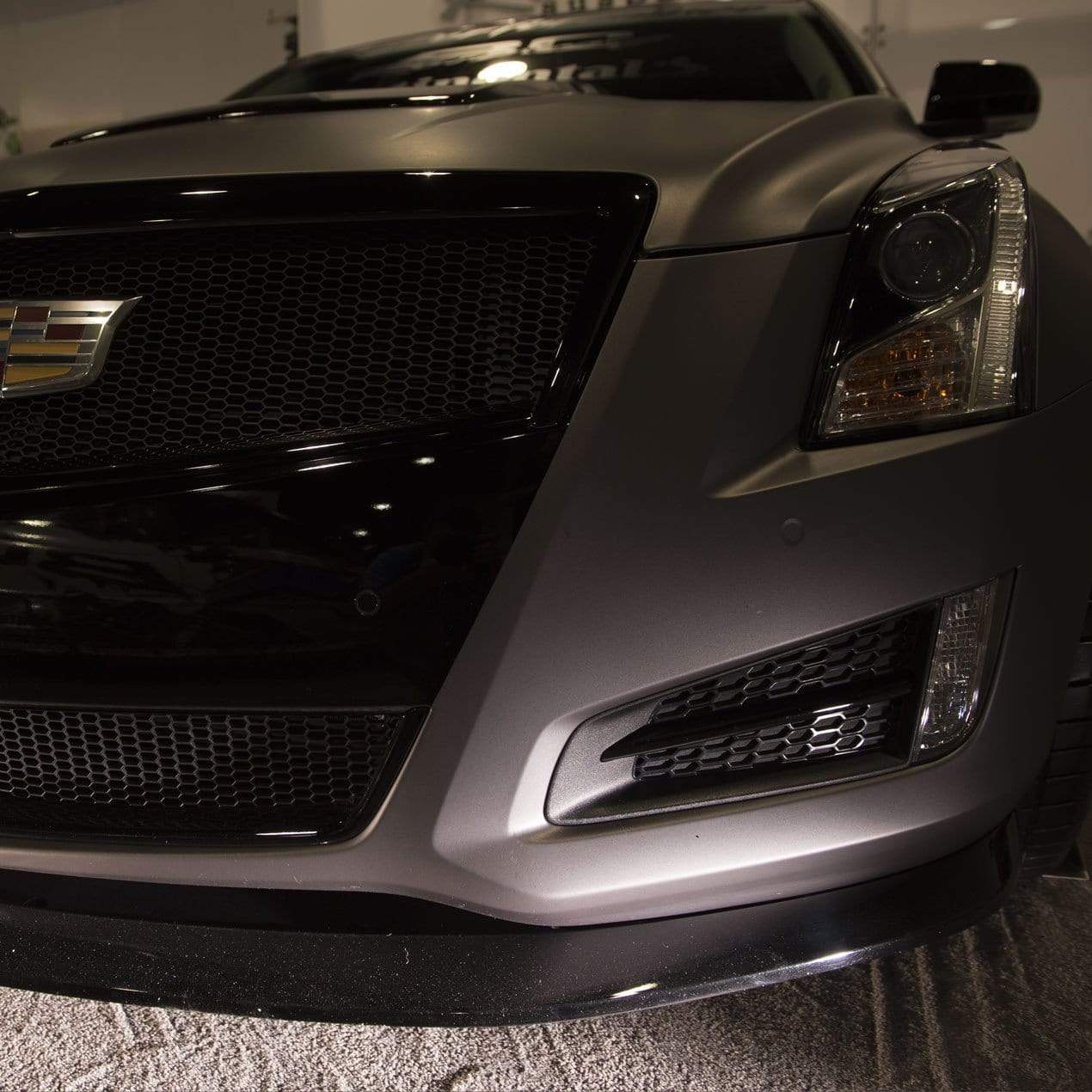 ACS Composite Front Splitter for Cadillac ATS [44-4-001]SBK - Aerodynamic and fuel-efficient upgrade for your vehicle