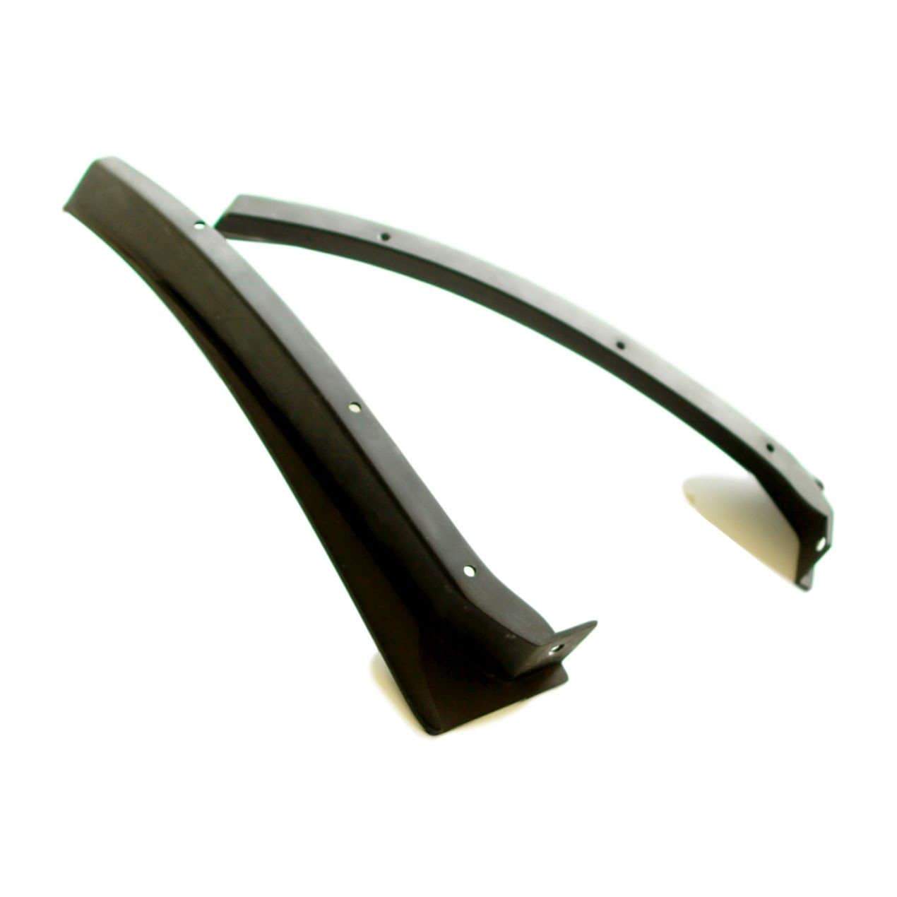 ACS Composite T4 Front Wheel Deflectors for Camaro [33-4-113]SBK, designed for optimal aerodynamics with T4 Splitter. Durable RTM composite material in satin black finish.