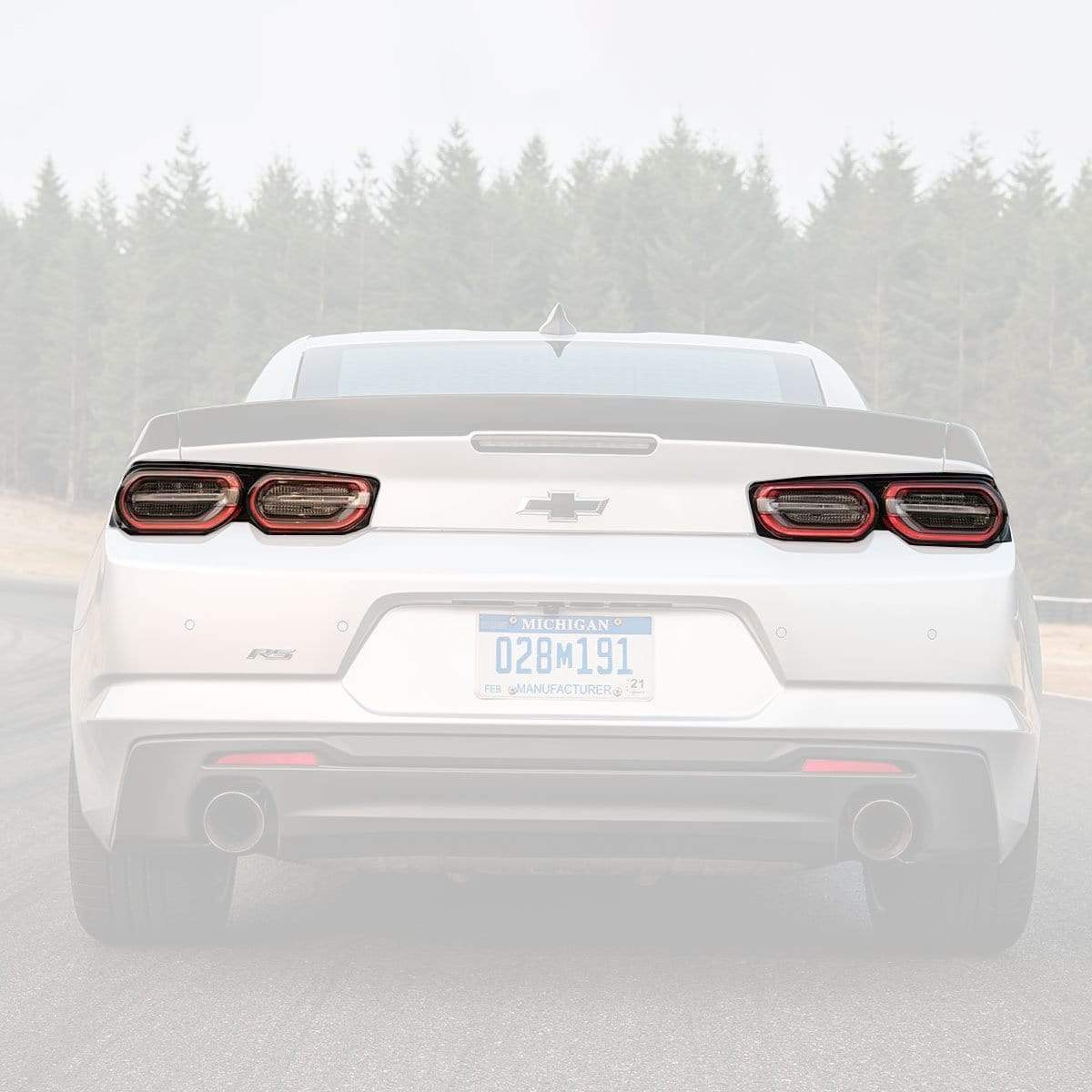 ACS Composite Gen6 Smoked Rear Signal Taillight Lamps for 2019-2023 Camaros - SKU [48-4-111]