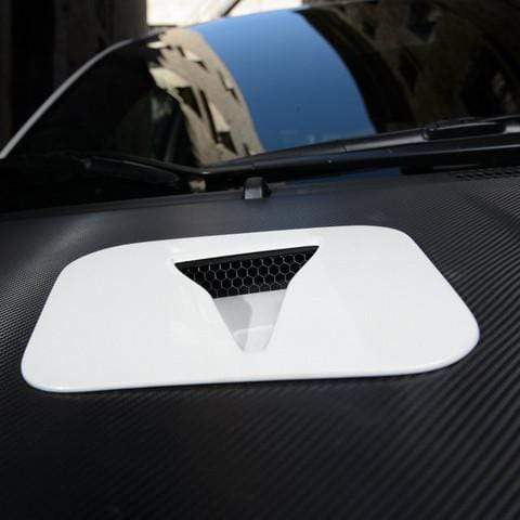 ACS Composite's Naca and Extractor Hood Port System [40-4-034]SBK on Fiat 500 Hood - Improves Cooling and Aesthetics.