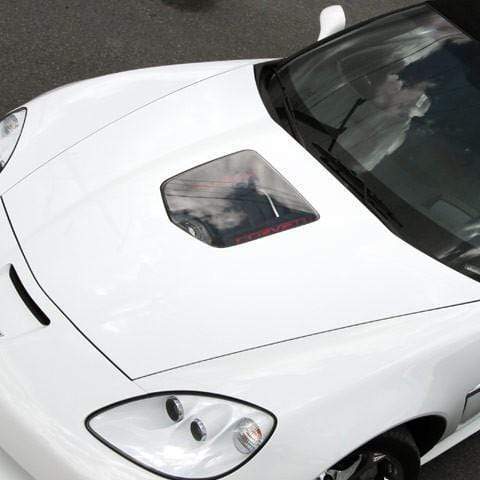 ACS Composite Polycarbonate Window Hood Insert for C6 Corvette (SKU 27-4-013)