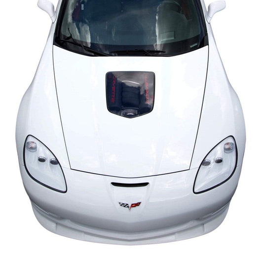 ACS Composite Polycarbonate Window Hood Insert [27-4-013] for C6 Corvette - Scratch-resistant and durable upgrade
