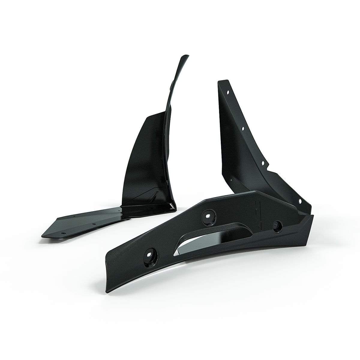 ACS Stage 3 Deflectors for Camaro SS, SKU 48-4-035, designed for enhanced aerodynamics and cooling with ACS ZL1-SS front splitter.