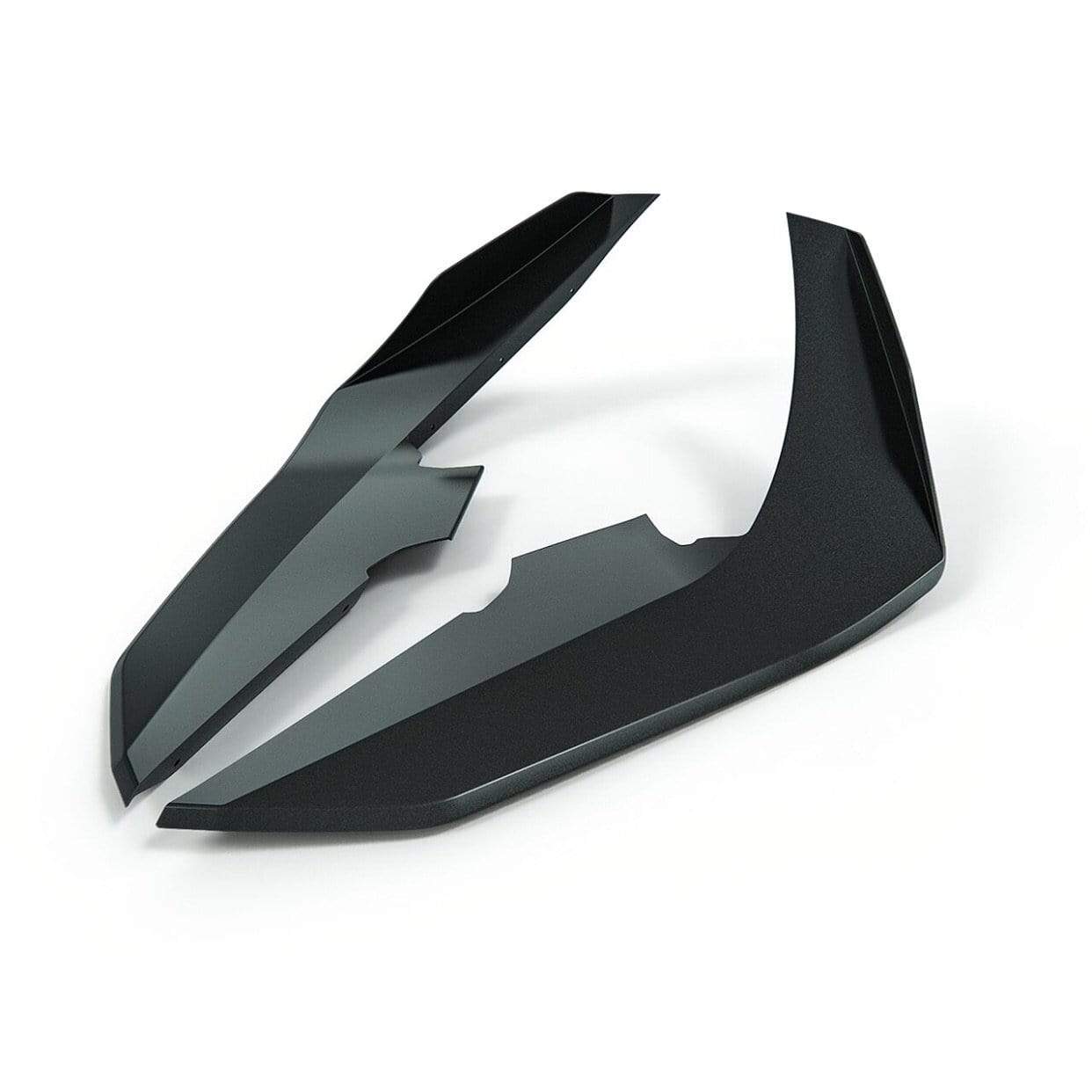 ACS Composite SS Canards in Gloss Black [48-4-085]GBA for Camaro 2016-2018, generating downforce for improved grip and faster cornering.