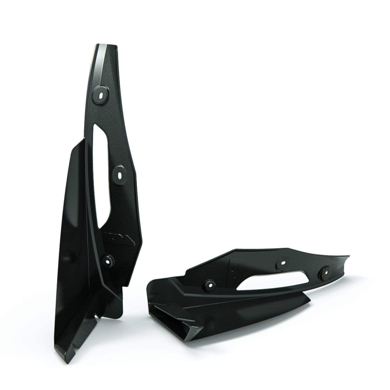ACS Composite Stage 3 T6 Deflectors Splitter in Gloss Black [48-4-003]GBA - Improved aerodynamics and brake cooling for Camaro SS.