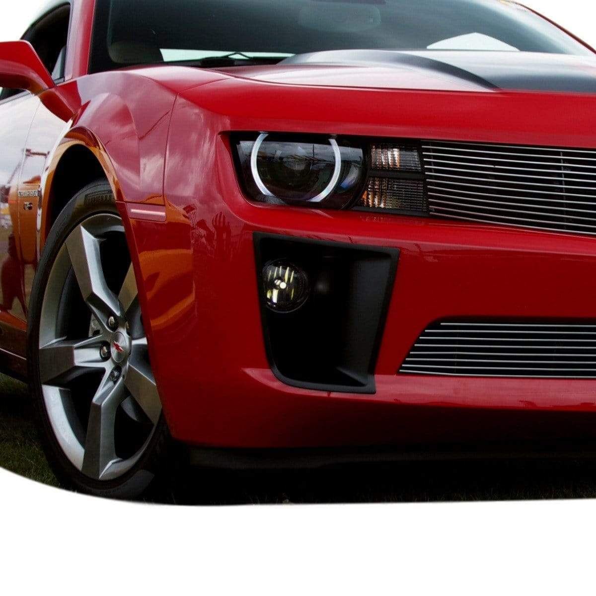 ACS-T3 DRL Light Installation Kit for Camaro 2010-2013 SS V8, SKU 33-4-041, bumper with sleek, aggressive styling