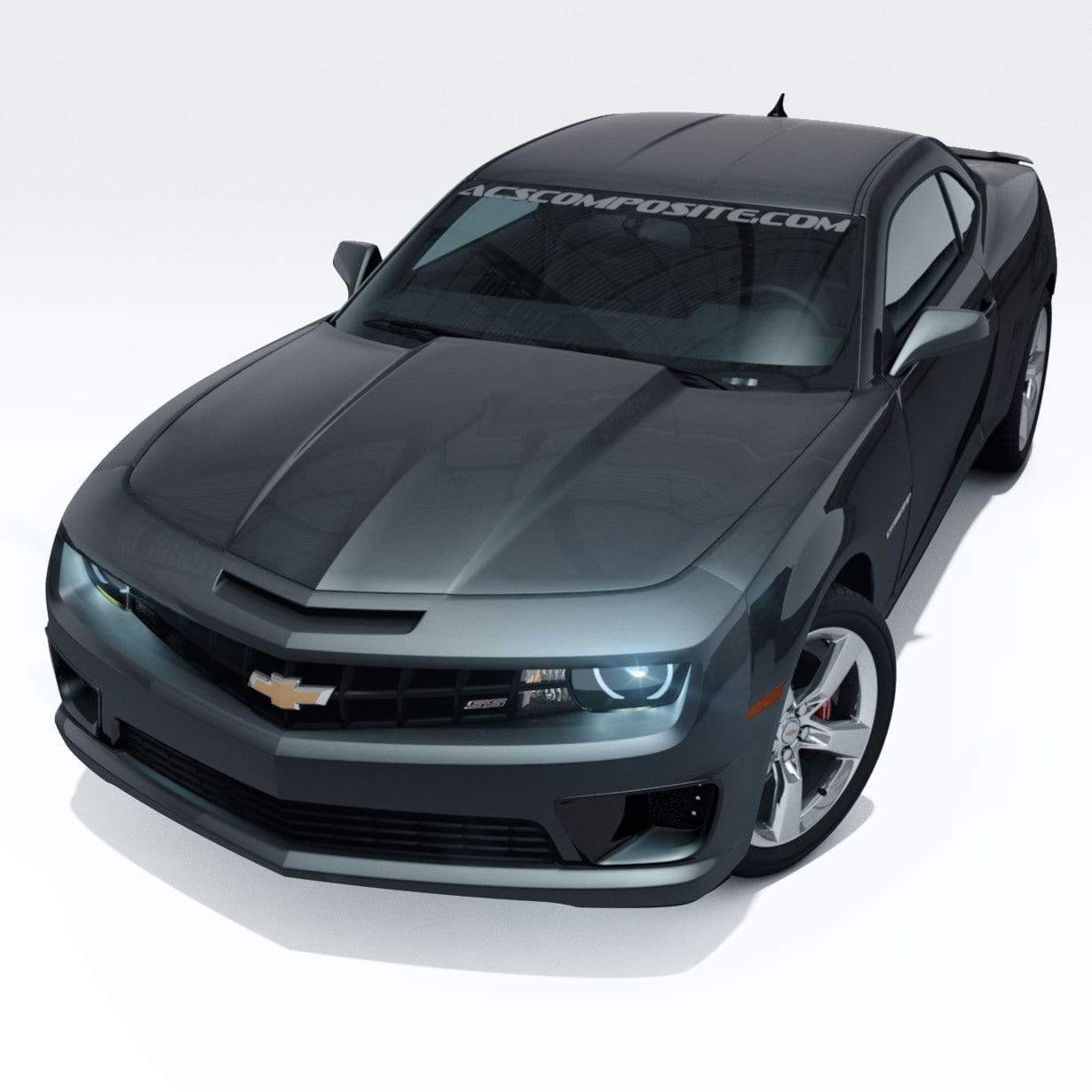 ACS Composite T3/S Front Bumper Ports [33-4-036]SBK[33-4-086] for Camaro SS V8 - Improved Airflow & Styling
