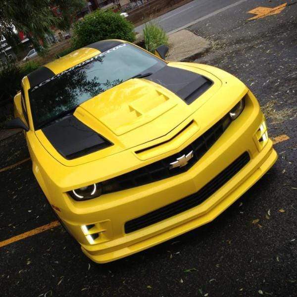 ACS Composite T4 Front Bumper Port Intake for Camaro 2010-13 SS V8, SKU 33-4-097PRM.