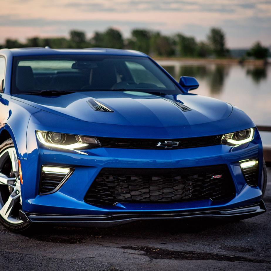 T6 Front Splitter for Camaro SS 2016-2018 in Primer without Endcaps - SKU 48-4-001 PRM by ACS Composite