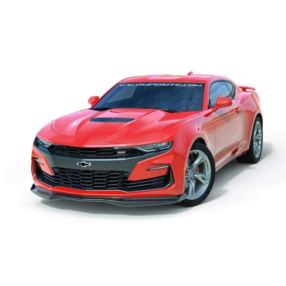 ACS Composite T6 Front Splitter in Gloss Black for Camaro 2019+ [48-4-001]GBA - Enhance aerodynamics and style with RTM Composite technology