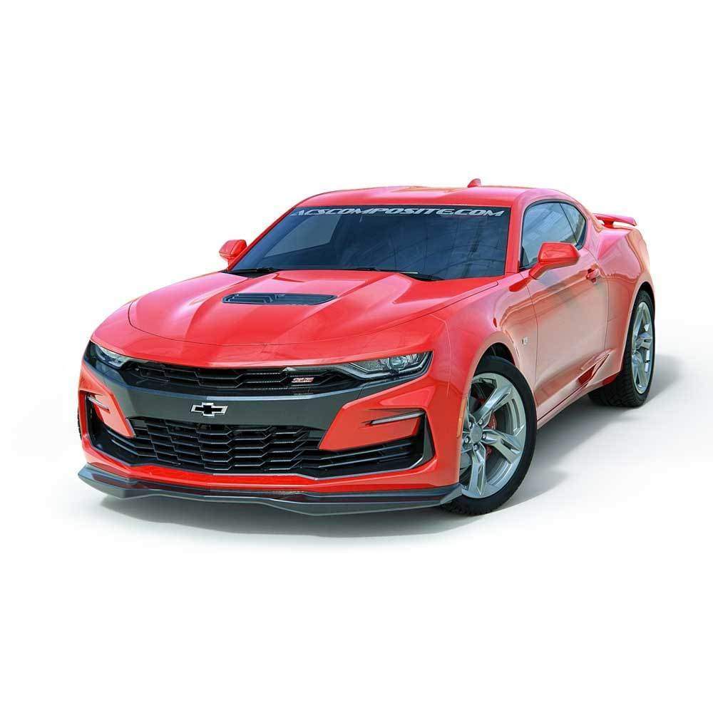 ACS Composite T6 Front Splitter in Gloss Black for 2019-2023 Camaro [48-4-001]GBA - Enhance aerodynamics and style with RTM Composite technology.