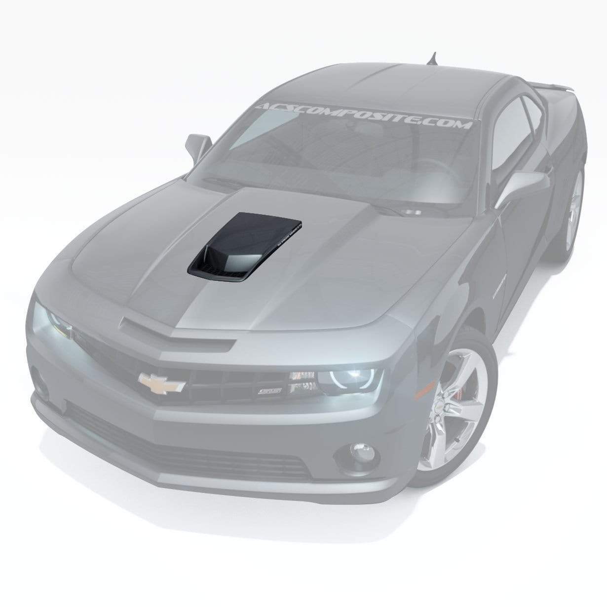 ACS TLE Hood Conversion Kit for Camaro 2010-2015 SS LS LT RS - Pn 33-4-173: Optimal engine heat management and style upgrade.