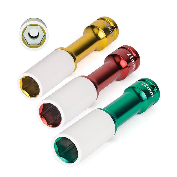 ACS Composite C8 Protective Lug Nut Tool with NonMarring 22mm Socket