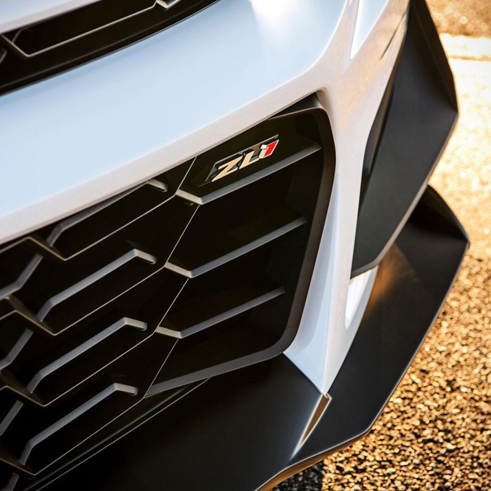 Upgrade your Gen6 ZL1 with the ZL1 1LE Front Grill in Textured Black for enhanced aerodynamic performance and improved airflow. SKU: 48-4-073 TXT.