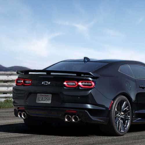 ACS Composite ZL1 Rear Deck Spoiler in Gloss Black [48-4-025]PRM for Camaro SS - Enhance Performance and Style.